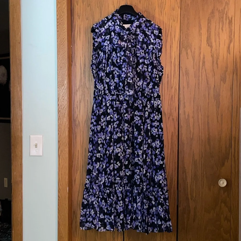 kate spade sleeveless midi